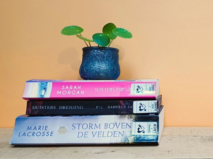 Boekenstap bibliotheek